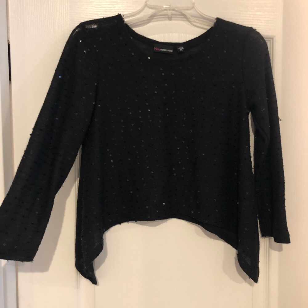 Miss Understood sweater with scattered sequins, xl